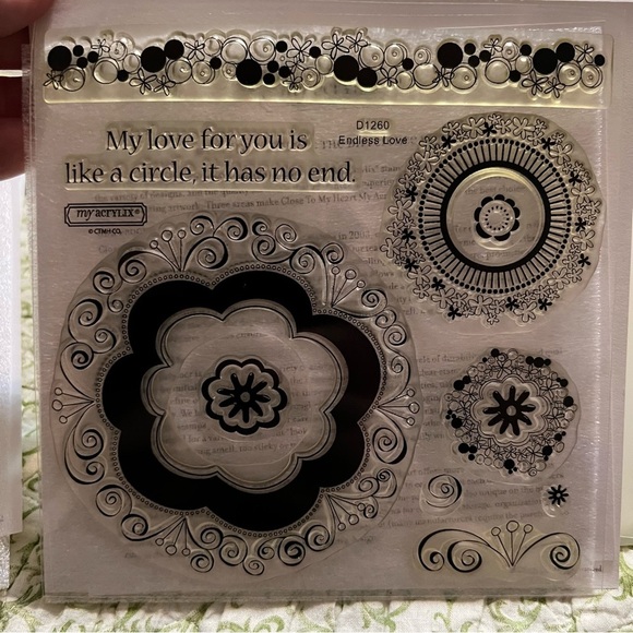 Close to My Heart Stamps set of 6 - Picture 4 of 9